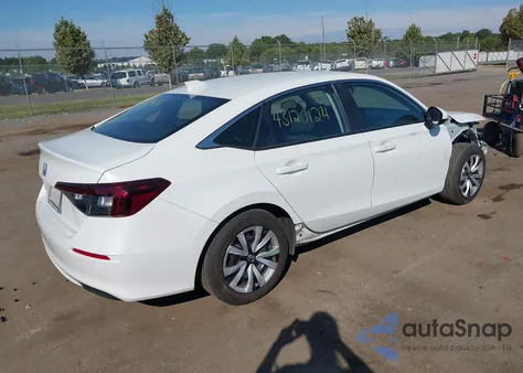 2025 Honda Civic Lx z USA, uszkodzony, nr VIN 2HGFE2F28SH544200